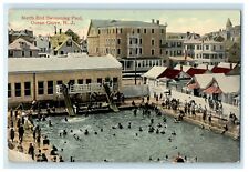 1914 North End Swimming Pool Ocean Grove New Jersey NJ Antique Postcard picture