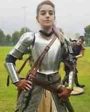 Halloween Lady Armor Suit, Medieval Knight Warrior Female Jurassic Steel Armour, picture