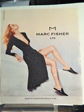 MARC FISHER  FINE FASHIONS ORIG VTG 2017-2 ADVERTISEMENT picture