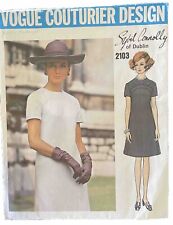 Vintage ORIGINAL Vogue Couturier Design Sybil Connolly of Dublin Pattern 2103 picture
