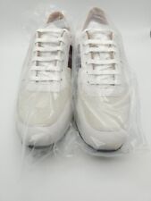 Bally Sprinter Calf Plain Leather Suede Sneaker Shoes White US 11 $650 GL023064 picture