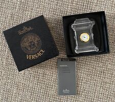 NWT NEW Authentic Luxury VERSACE x ROSENTHAL Medusa Crystal Small Clock picture