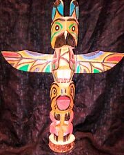Vintage Native American Style Hand Painted, Indigenous First Nations 10