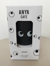 ANYA HINDMARCH Eyes Coffee Tumbler Black 350ml Hot or Iced OK picture