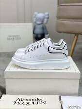 Alexander McQueen Oversized Classic White/White Tail Men's Sneaker Shoes picture