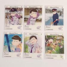 Osomatsu-san Goods Card EMOCA Ichimatsu Set Lot of 6 picture