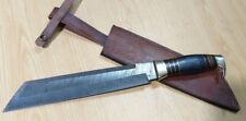 Custom Crafted KNIFE KING'S Damascus steel Machete blade picture