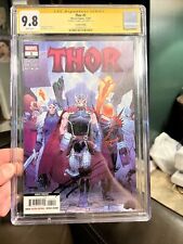 Thor #1 CGC 9.8 2020 SS Signed By Donny Cates picture