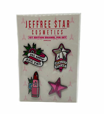 JEFFREE STAR ENAMEL PINS - First Edition - Spring 2021 (Sealed/ Set of 4)  picture