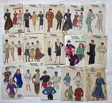 Vintage Vogue Women's Clothing Sewing Patterns Lot Of 15 picture