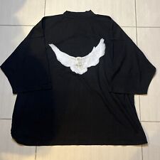 Yeezy YZY Gap Engineered By Balenciaga Dove 3/4 Sleeve T-Shirt Black Large L picture