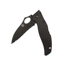 Ariat® Serrated Black Folding Knife A710010101-L picture