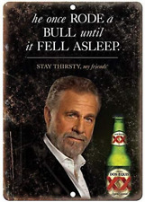 Dos Equis Beer Most Interesting Man in the World Old Style Beer Vintage Looki... picture