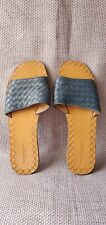 BOTTEGA VENETA Leather Slides Sandals Sz-39.5EU 9.5US picture