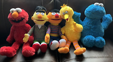 Kaws x Uniqlo x Sesame Street Plush Figures Set - BernieErnieElmoCookieBigBird picture