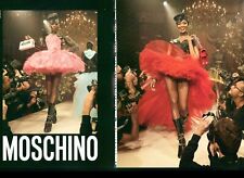 MOSCHINO Footwear Magazine Print Ad Advert  long legs high heels shoes 2018 picture