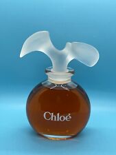 Vintage Chloe Factice Perfume Large Dummy Display Frosted Lily Glass Stopper picture