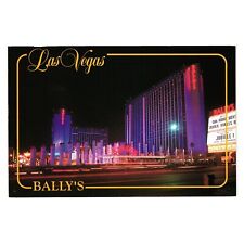 Vintage Postcard Bally's Oak Ridge Boys Charlie Daniels Marquee Hotel Casino 199 picture