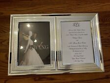 VERA WANG WEDGWOOD DOUBLE FRAME WITH LOVE New Wedding picture