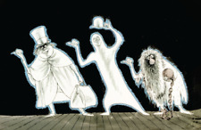 Haunted Mansion Marc Davis Hitchhiking Ghosts Sketch Disney Disneyland Poster picture