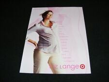 LIZ LANGE magazine clipping from 2003 print ad for Maternity clothing at Target  picture