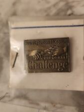 Vintage 1989 Presbyterian Hospital Corporate Challenge Gold Tone Hat Lapel Pin picture