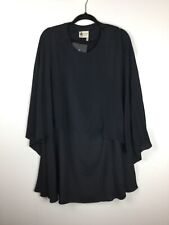 Lanvin Silk Black Robe Dress New With Tags Paris France  picture