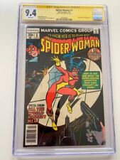 SPIDER-WOMAN #1 CGC 9.4 SS (1978) Signed by Joe Sinnott picture