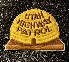 Utah Highway Patrol Patch  UT  1970's Issue Shoulder Patch ~ Vintage ~ RARE picture