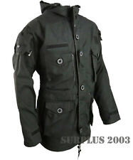 Black Special Forces SAS Style Assault Hooded Smock British Army Jacket picture