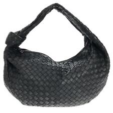 Auth BOTTEGA VENETA Medium Jodie - Black Leather B08544889H Shoulder Bag picture