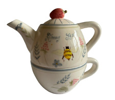 Bees Teapot Set For One With Tea Cup House of Hatten by Denise Calla picture