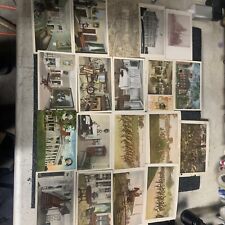 Lot Of 14 Old Unused Postcards And 5 Pages Of Life In Our Army Sheets picture