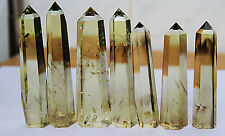 325g 7pcs  BEST OF COLOR  NATURAL CLEAR CITRINE QUARTZ CRYSTAL POINT HEALING 1 picture