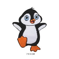 Jumping Penguin Disney Cartoon Logo Embroidered Patch Iron On/Sew On Patch Batch picture