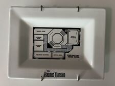 Disney Parks Haunted Mansion Preliminary 3rd Floor Plan Appetizer Plate Tray  picture