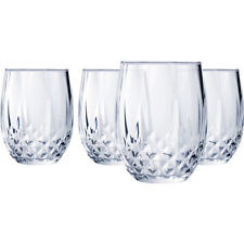 Cristal d'Arques P5671 Long Champ Stemless Wine Glass Set picture