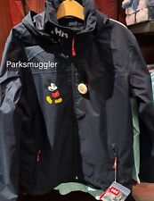 Disney Parks Helly Hansen Mickey Mickey Navy Hooded Jacket Adult 2XL XXL New picture