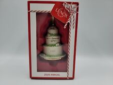 Lenox 2020 Our First Christmas Together Cake Ornament 0.40 LB Multi picture