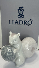 Lladro Squirrel Figurine 