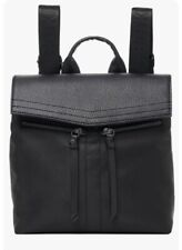 Botkier New York Trigger Black Bag Mini Backpack Black Nylon picture