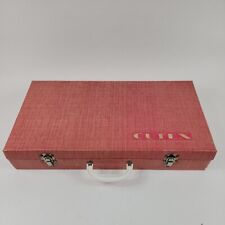 Vintage Cutex nail Display box prop décor suitcase briefcase case beauty salon picture