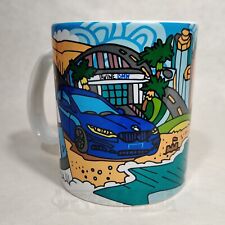 Irvine BMW Dealership Cartoon Mug Beemer Ceramic Coffee Cup Orange County picture