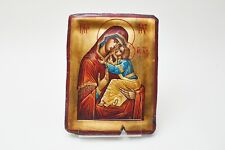 1996 Bulgarian Icon of Holy Mother and Child by Iveta and Milcho Timov picture