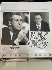 Pat Riley Signed Autographed Cut Signature Auto Lakers Heat Coach picture