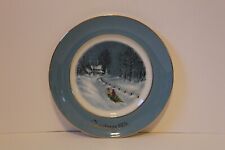 Avon Enoch Wedgwood Christmas 1976 Ceramic Plate Made in England picture