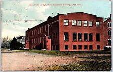 1913 Iowa State College Home Economics Building Ames Iowa IA Posted Postcard picture