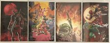 MMPR The Return #1,2,3 & 4 FOIL Variant Covers By The Escorza Brothers / 4x1 picture