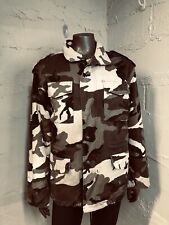 Rothco Mens Jacket Size Small Black & White Camo Regular Ultra Force Military picture
