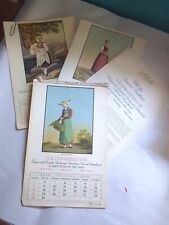 G.E. Stechert & Co Costumes of Switzerland 23 Prints 1933 1935 1936 Calendar picture
